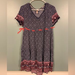 Knox Rose 🌹 Patterned Dress